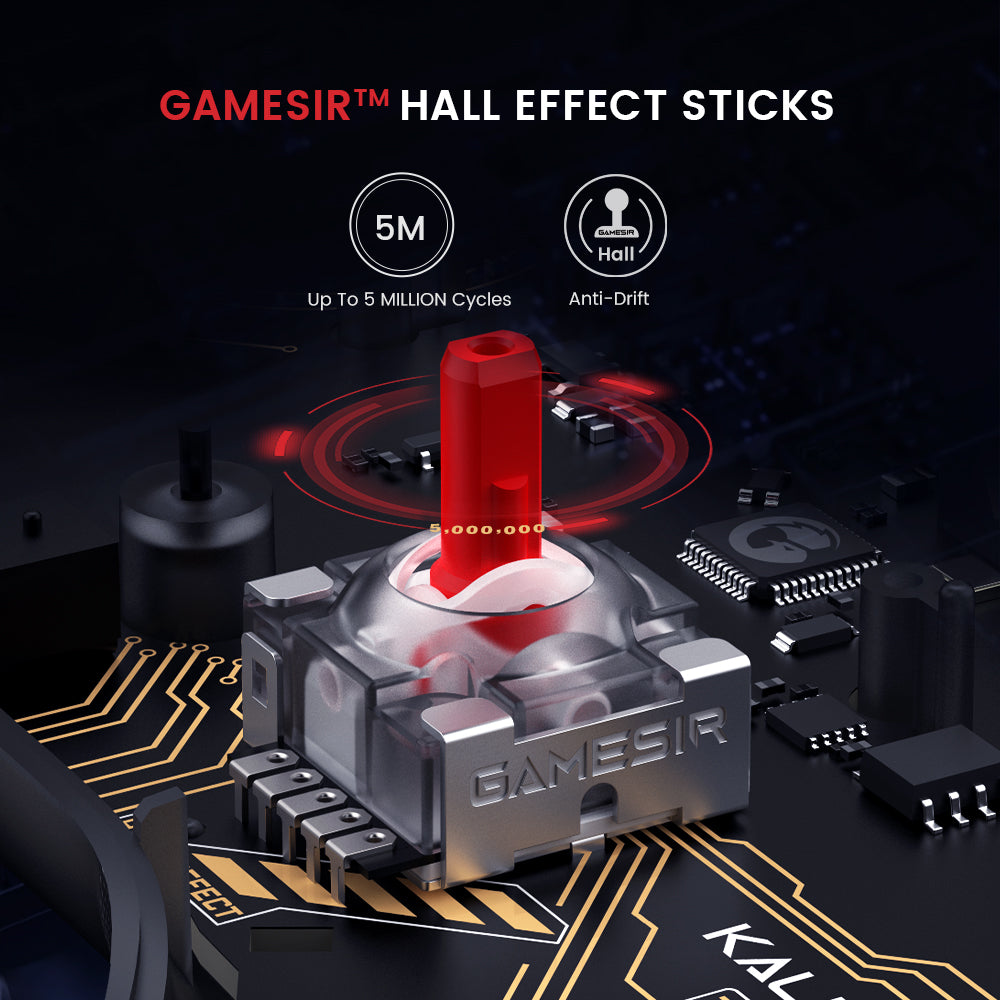 GameSir Kaleid Color Negro Controlador con Efecto Hall Xbox X|S