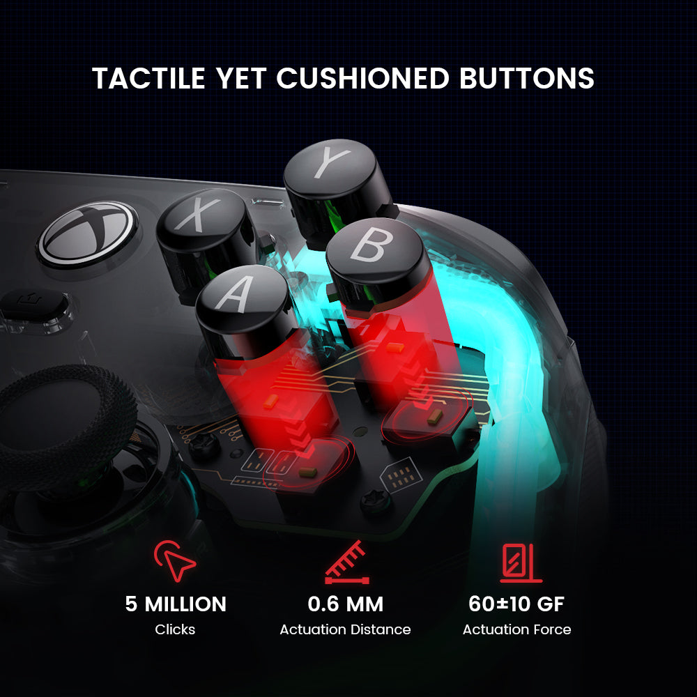 GameSir Kaleid Color Negro Controlador con Efecto Hall Xbox X|S