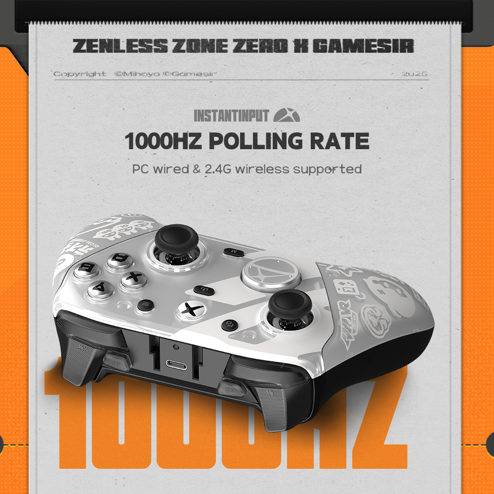 GameSir G7 Pro Mando inalámbrico con licencia oficial para Xbox Series X|S, Xbox One, PC con Windows y Android. Edición Zenless Zone Zero.