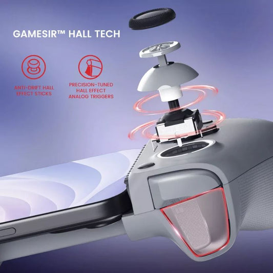 GameSir G8 Galileo Tipo-C - Controlador móvil para juegos Android y iPhone 15 Series