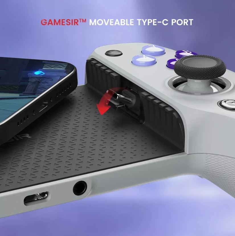 GameSir G8 Galileo Tipo-C - Controlador móvil para juegos Android y iPhone 15 Series