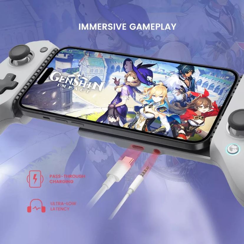 GameSir G8 Galileo Tipo-C - Controlador móvil para juegos Android y iPhone 15 Series